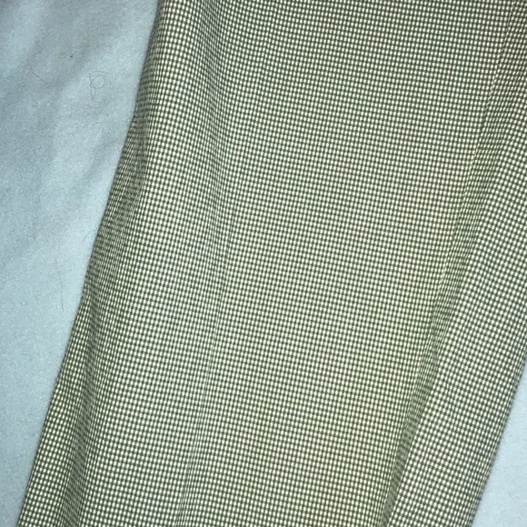 Paul Stuart Men’s Green Checked Summer Trouser Pants - Picture 7 of 12